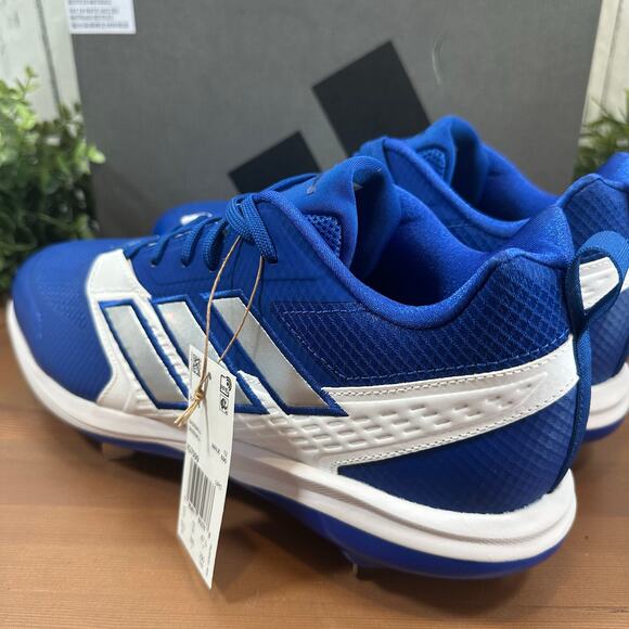 Adidas Men's Icon 8 Metal Baseball Cleats Sneakers Size 12.5 - Picture 6 of 11